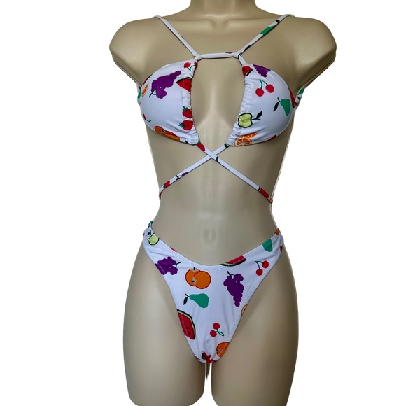 Other - Fruit Print 2 Piece Bikini Set